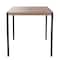 Flash Furniture 30" x 48" Patio Table with Faux Teak Slatted Top XU-DG-UH3048-GG - alternate 5